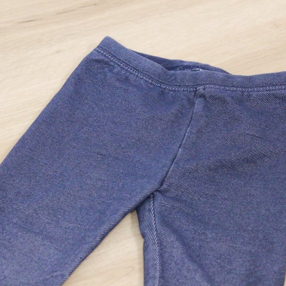 Baby Gap Blue Faux Denim Jeggings - Picture 2 of 5